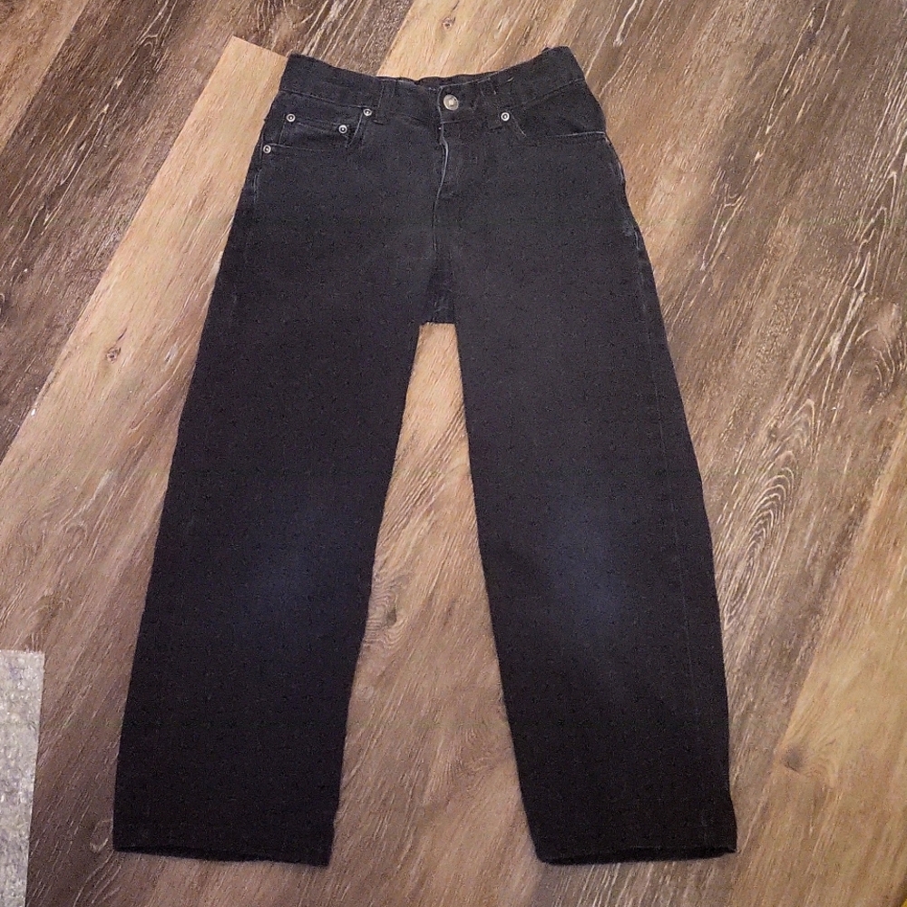 Boys Size 10R Black Basic Edition Jeans